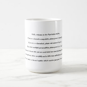 Café Taza V de la salud mental
