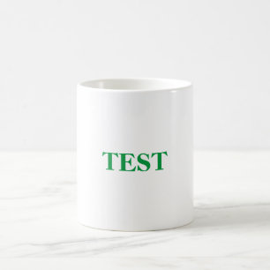 Café Taza Verde de Prueba
