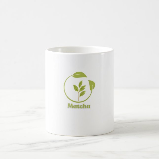 Café Taza Verde Saludable de Matcha (Centro)