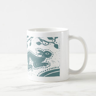 Café Taza verdemar céltica de las liebres