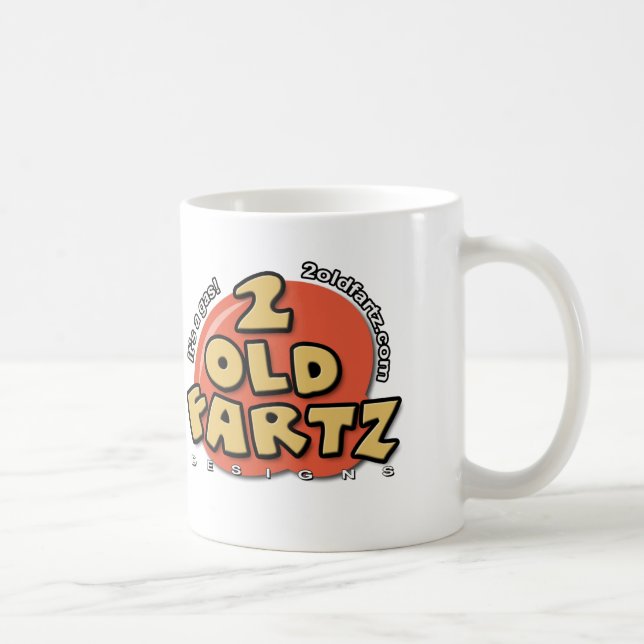 Café Taza vieja de 2 Fartz (Derecha)