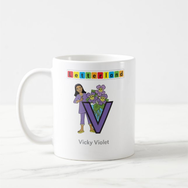 Café Taza Vv de Letterland el | (Izquierda)