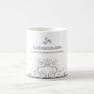 Café taza White el Line de TuDiabetes.com