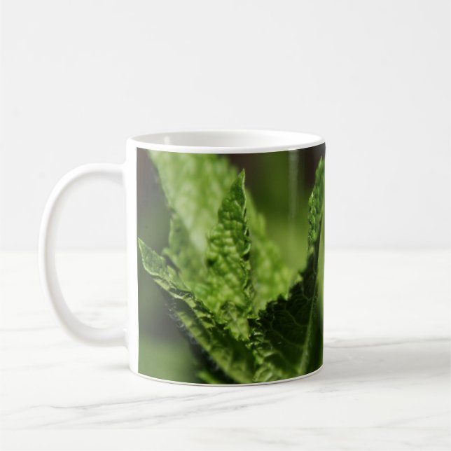Café Taza zurda de la fotografía de la menta (Izquierda)