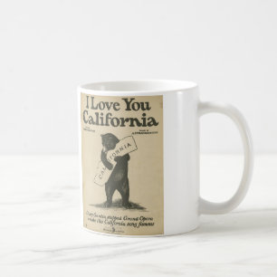 Café Te amo taza de California