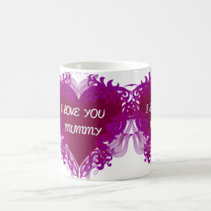 CAFÉ TE AMO TAZA ROMÁNTICA DEL REGALO DE LA MOMIA