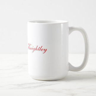 Café Té con la taza de Sr. Knightley