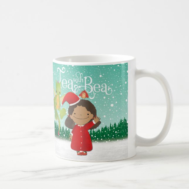 Café Té con la taza del navidad de Bea (Derecha)