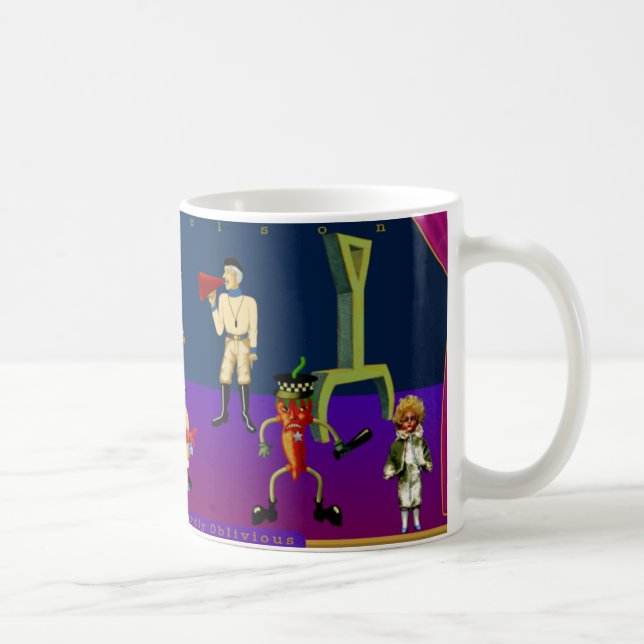 Café Teatro de la taza absurdo olvidadiza (Derecha)