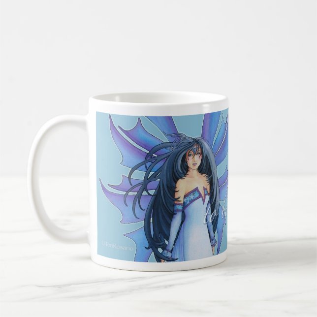 Café Tempestad de la taza del Faery del invierno del (Izquierda)