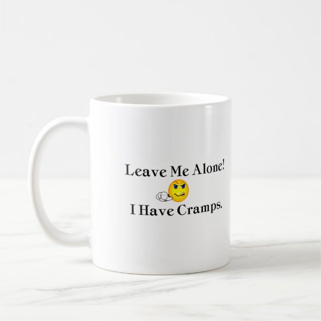 Café Tenga taza de los calambres (Izquierda)