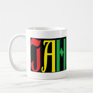 Café tenga una taza de JAHva