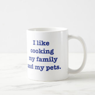 Café Tengo gusto de cocinar mi taza de la familia