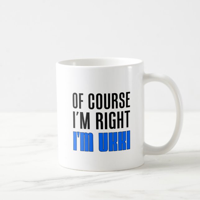 Café Tengo razón yo soy taza de Ukki (Derecha)