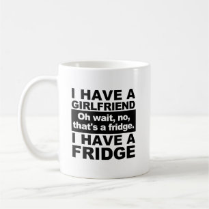 Café Tengo una taza divertida de nevera