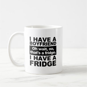 Café Tengo una taza divertida de nevera