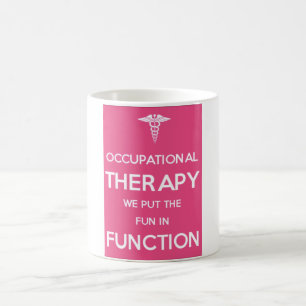 Café Terapeuta de la rehabilitación de la taza de la