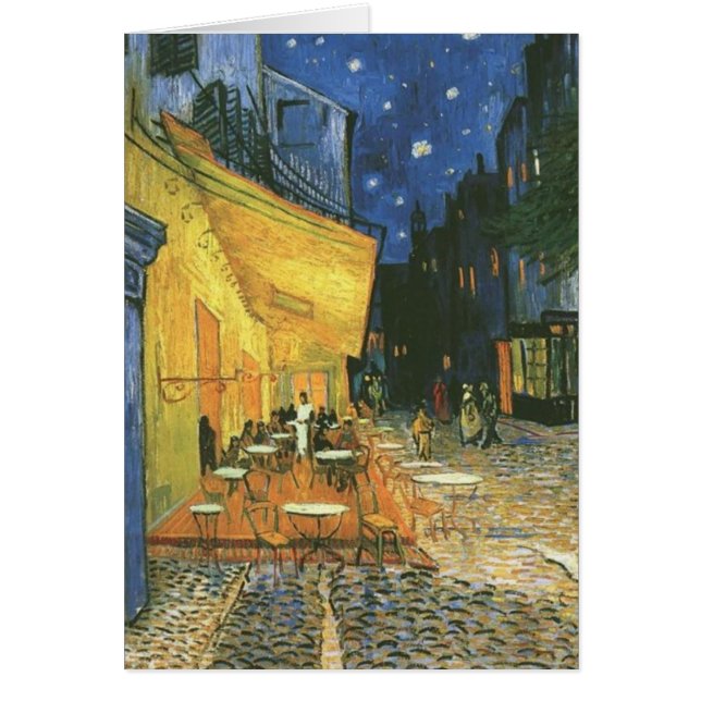 Cafe Terrace - Vincent van Gogh (Frente)