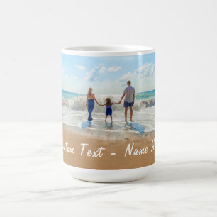 Café Texto Personalizado personalizado y su taza de caf