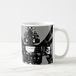 Café TheArm^^ "BeatBot" taza de 15 onzas