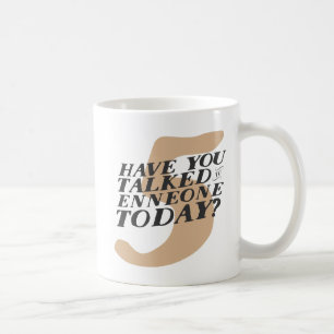 Café Tipo 5 taza divertida de Enneagram