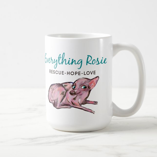 Café Todo taza de Rosie (Derecha)