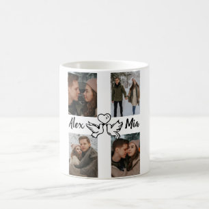 Café Todos Nuestros Momentos – Taza de Foto de Pareja P