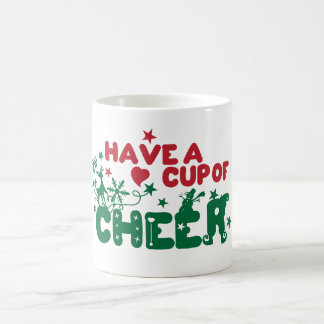 Café Tómate una taza de Navidades de alegría Mug