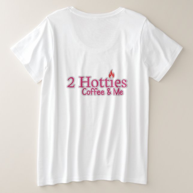 Café Too Hotties y yo (Reverso del diseño)