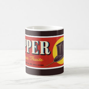 Café Topper - Frutas de California Taza