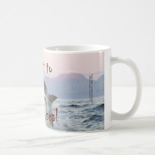 Café Torsión al sello de rotura - taza del tiburón