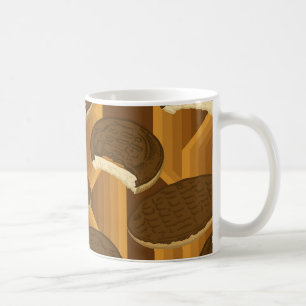 Café Torta/chocolate de Jaffa digestivo - taza del té