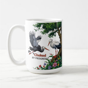 Café Tragado por el Progreso – Taza de Conciencia Ecoló
