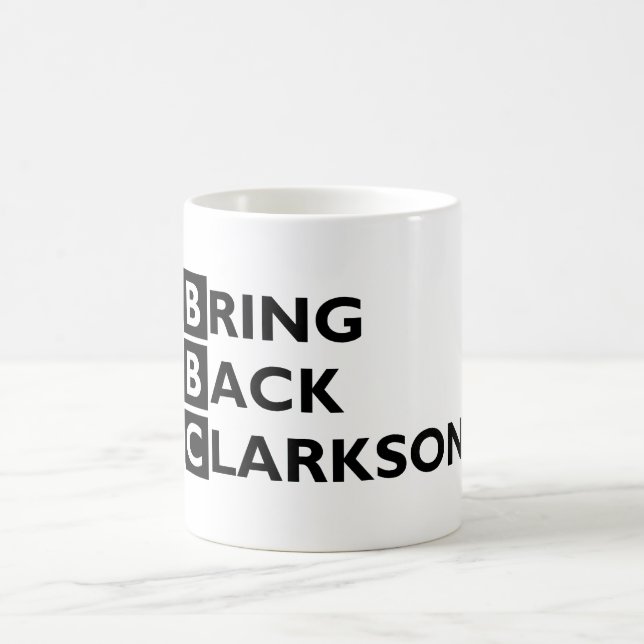 Café Traiga detrás la taza de Clarkson (Centro)