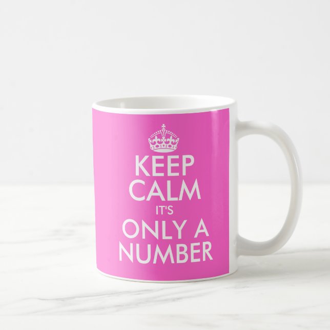 Café Tranquilizate, es sólo una taza de cumpleaños núme (Derecha)