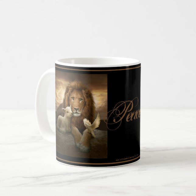 Café TRINIDAD DE LA PAZ taza de la obra clásica de 11 (Anverso izquierdo)