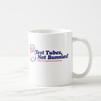 Café Tubos de ensayo, no taza de los conejitos
