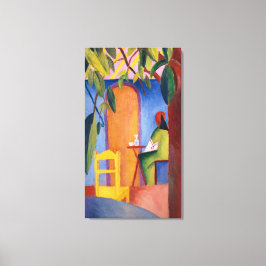 "Café turco" de Macke, impresión de tela de arte