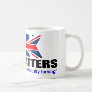 Café U.K. Taza de los ajustadores de la planta