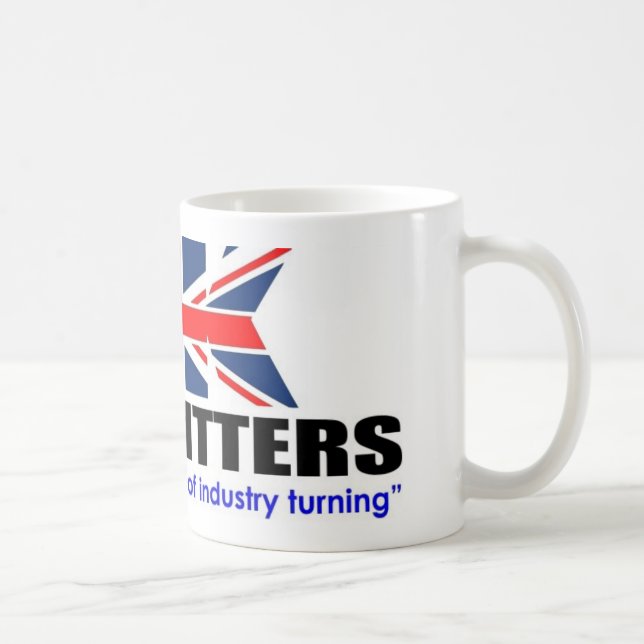 Café U.K. Taza de los ajustadores de la planta (Derecha)
