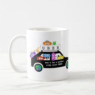 Café #UBER de la taza de UBER