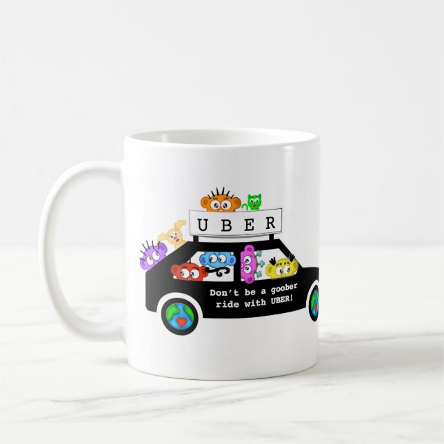 Café #UBER de la taza de UBER (Izquierda)