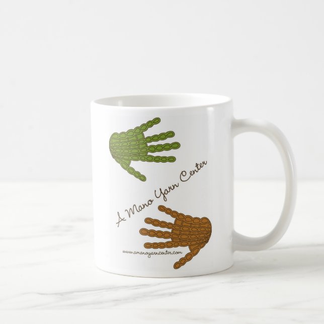 Café Un centro del hilado de Mano: Taza (Derecha)
