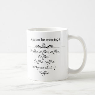 Café Un poema para la taza de las mañanas