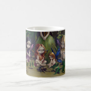 Café "Una reunión taza de los Faeries"