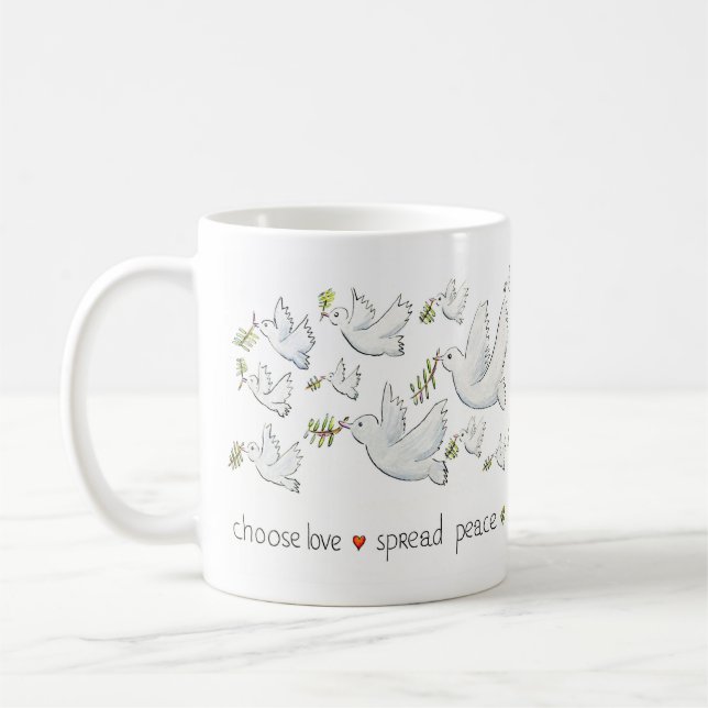 Café Una taza de amor y de paz (Izquierda)