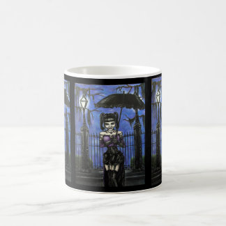 Café Una taza de medianoche del paseo