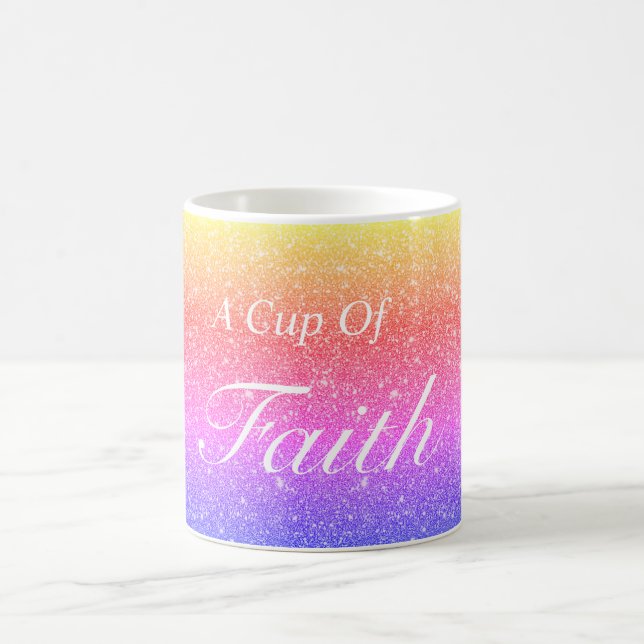 Café Una taza de regalo de tazón de fe (Centro)