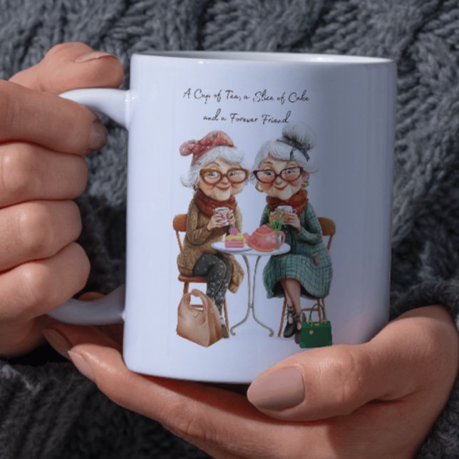 Café Una taza de té, un trozo de pastel y un amigo eter (Forever Friends Tea Time Mug
A Cup of Tea, a Slice of Cake and a Forever Friends)