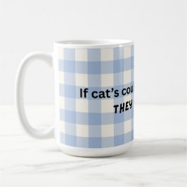 Café Una taza graciosa con tema de gato, perfecta para 